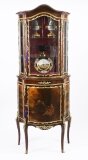 Antique French Vernis Martin Vitrine Display Cabinet C1880 19th C